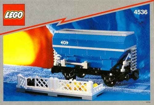 Blue Hopper Car