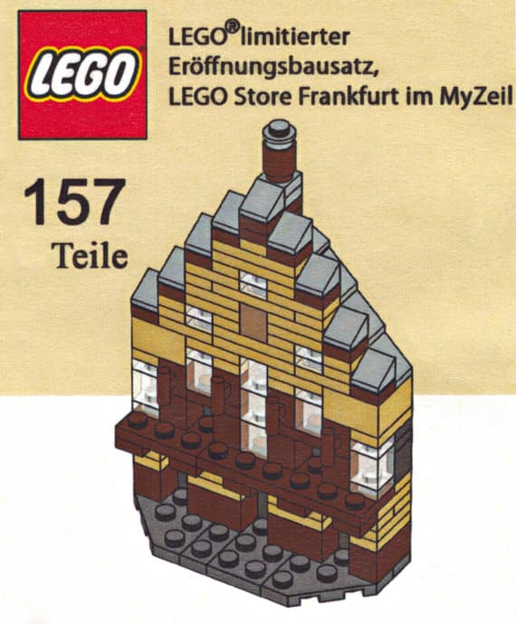 LEGO Store Grand Opening Exclusive Set, MyZeil, Frankfurt, Germany