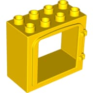 Duplo Door / Window Frame with Raised Door Outline