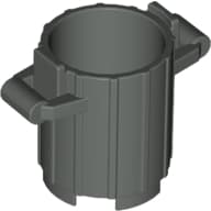 Trash Can with 2 Cover Holders