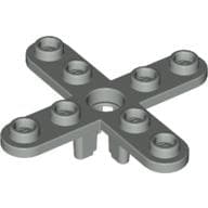 Propeller 4 Blade 5 Diameter with Rounded Ends, Open Hub