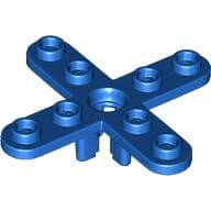Propeller 4 Blade 5 Diameter with Rounded Ends, Open Hub