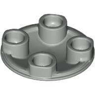 Plate Round 2 x 2 with Rounded Bottom [Boat Stud]