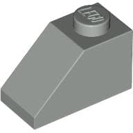 Slope 45° 2 x 1 with Bottom Pin