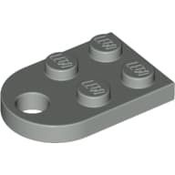 Plate Special 3 x 2 with Rounded End, Hole