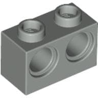 Technic Brick 1 x 2 [2 Pin Holes]