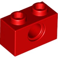 Technic Brick 1 x 2 [1 Pin Hole]