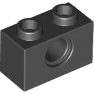 Technic Brick 1 x 2 [1 Pin Hole]