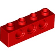 Technic Brick 1 x 4 [3 Pin Holes]