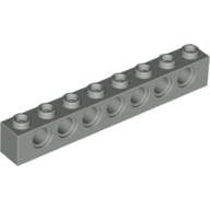 Technic Brick 1 x 8 [7 Pin Holes]