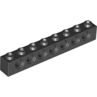Technic Brick 1 x 8 [7 Pin Holes]