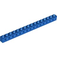 Technic Brick 1 x 16 [15 Pin Holes]