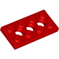Technic Plate 2 x 4 [3 Holes]