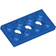 Technic Plate 2 x 4 [3 Holes]