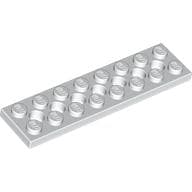 Technic Plate 2 x 8 [7 Holes]