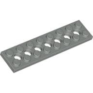 Technic Plate 2 x 8 [7 Holes]