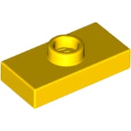 Plate Special 1 x 2 with 1 Stud with Groove (Jumper)