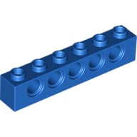 Technic Brick 1 x 6 [5 Pin Holes]
