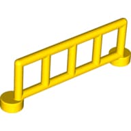 Duplo Fence / Rail 1 x 6 with 5 Rails