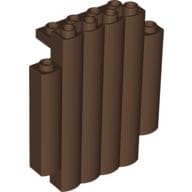 Panel 2 x 6 x 6 Log Wall [Palisade]