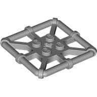 Plate Special 2 x 2 with Bar Frame Square