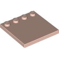 Plate Special 4 x 4 with Studs on One Edge [Plain]