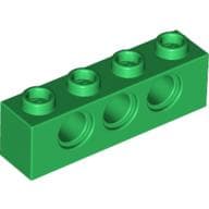 Technic Brick 1 x 4 [3 Pin Holes]