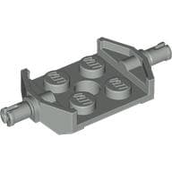 Plate Special 2 x 2 with Wheels Holder Wide