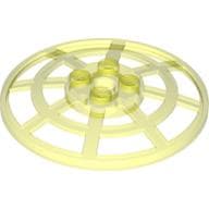 Dish 6 x 6 Inverted, Radar / Webbed [Anti-studs at 90°]