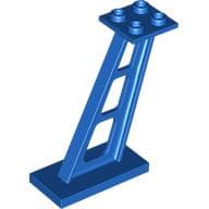 Support 2 x 4 x 5 Stanchion Inclined [5mm wide posts]