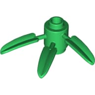 Plant, Round 1 x 1 - 3 Bamboo Leaves