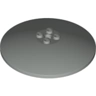 Dish 8 x 8 Inverted [Radar], Solid Studs, Rounded Anti-stud Underside