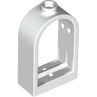 Window 1 x 2 x 2 2/3 with Rounded Top