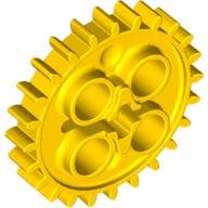 Technic Gear 24 Tooth [New Style with Single Axle Hole]