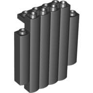 Panel 2 x 6 x 6 Log Wall [Palisade]