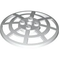 Dish 6 x 6 Inverted, Radar / Webbed [Anti-studs at 90°]