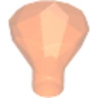 Rock 1 x 1 Jewel / Gem 24 Facet