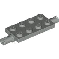 Plate Special 2 x 4 with Pins