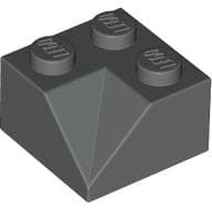 Slope 45° 2 x 2 Double Concave