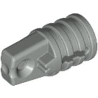 Hinge Cylinder 1 x 2 Locking with 1 Finger and Axle Hole On Ends