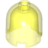 Brick Round 2 x 2 x 1 2/3 Dome Top, Blocked Open Stud