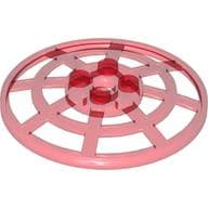 Dish 6 x 6 Inverted, Radar / Webbed [Anti-studs at 90°]