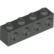 Brick Special 1 x 4 with 4 Studs on One Side