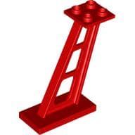 Support 2 x 4 x 5 Stanchion Inclined [5mm wide posts]