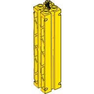 Support 2 x 2 x 8 with Grooves, Two Sided Lattice and Top Peg