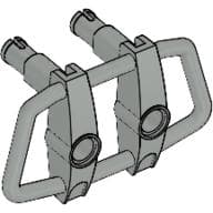 Grille 6 x 4 x 3 [2 Pins & 2 Pin Holes]