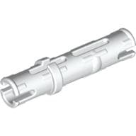 Technic Pin Long with Friction Ridges Lengthwise, 2 Center Slots