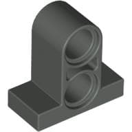 Technic Pin Connector Plate 1 x 2 x 1 2/3 [Two Holes On Top]