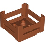 Duplo Container Wooden-Style Crate
