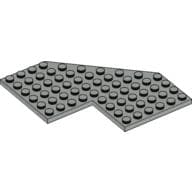 Wedge Plate 10 x 10 with 4x4 Cutout and Cut Corner